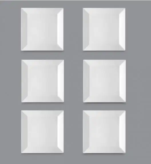 LUBIANA CLASSIC Komplet Talerze deserowe 21,5 cm / 6 el / 6 os 