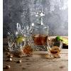 BOHEMIA QUADRO Zestaw do whisky karafka + szklanki 7 el / szkło kryształowe CR71A500