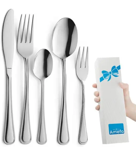 AMEFA BOLOGNA Sztućce UE Komplet 60 el pudełko składane / 12 os / połysk