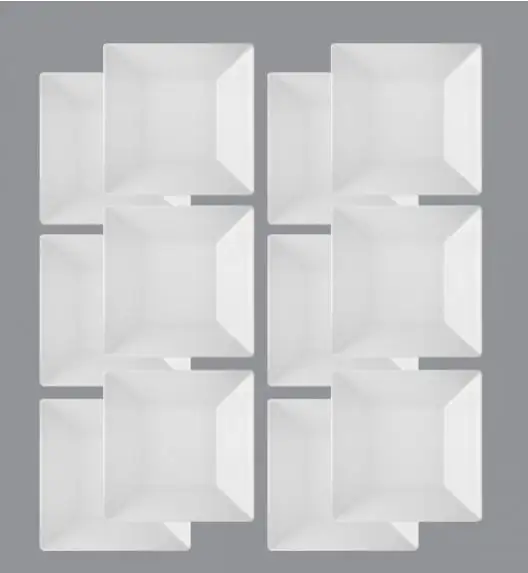 LUBIANA CLASSIC Komplet Talerze głębokie 18,5 cm / 12 el / 12 os 