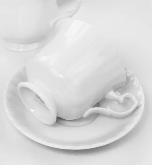 CHODZIEŻ IWONA C000 BIAŁA Serwis kawowy 39 el / 12 osób / porcelana