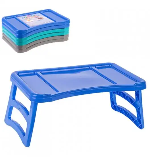 PLASTIC FORTE Stolik składany / mix kolorów / tworzywo sztuczne