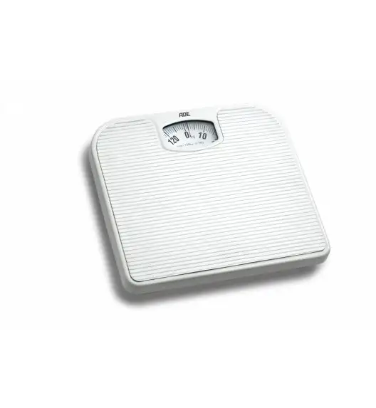ADE NINA Mechaniczna waga łazienkowa 27 x 24 cm / biała / FreeForm
