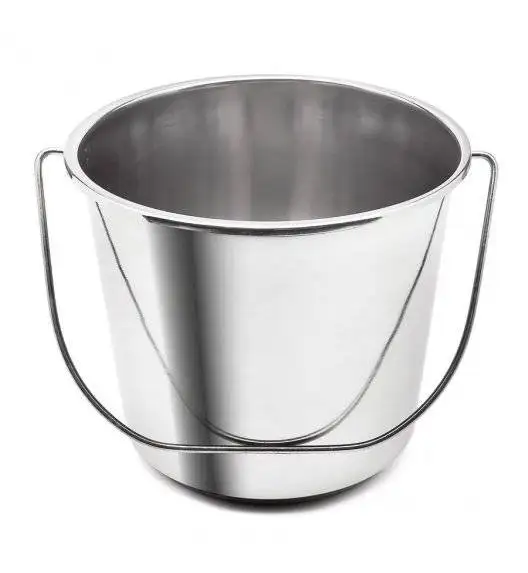 TADAR Wiadro ze stali nierdzewnej 9 L / atest do żywności 