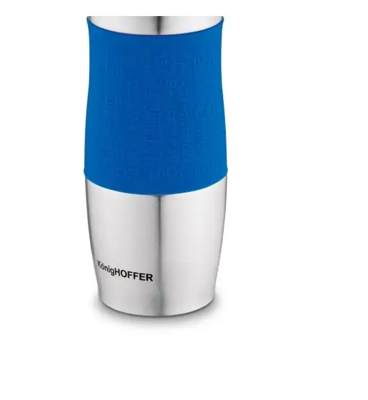 KönigHOFFER LOARA Kubek termiczny 400 ml  / niebieski / stal nierdzewna