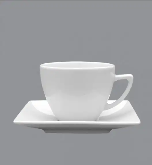 LUBIANA CLASSIC Komplet 6 Filiżanek 280 ml + spodki 15 cm / 12 el / 6 os