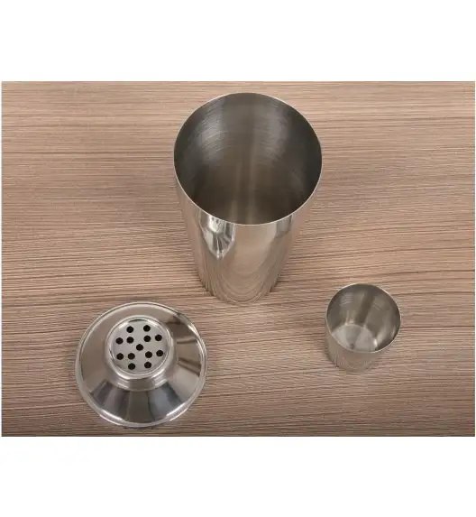 DOMOTTI Shaker do przygotowywania koktajli 0,75 l / stal nierdzewna