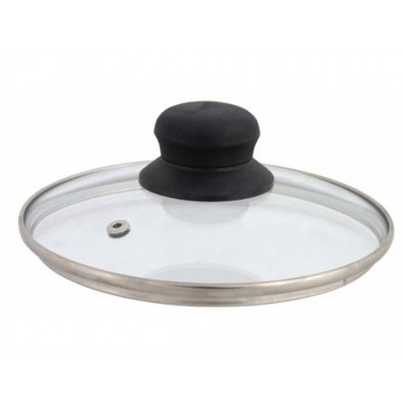 DOMOTTI Pokrywka uniwersalna z odpowietrznikiem 16 cm / szkło