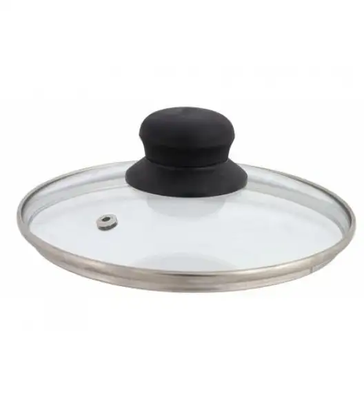DOMOTTI Pokrywka uniwersalna z odpowietrznikiem 22 cm / szkło