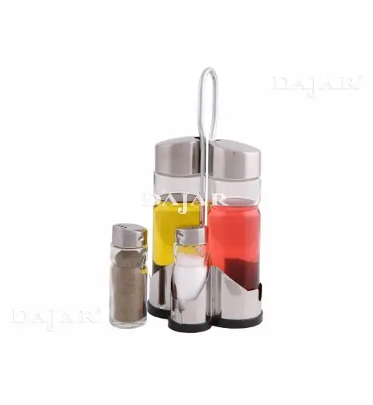 DOMOTTI TEMIS Komplet przyprawników 5 el / szkło