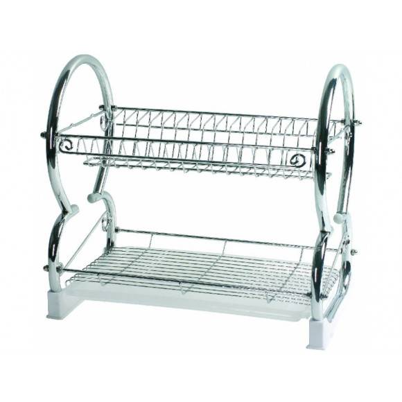 DOMOTTI LAWENDA Suszarka do naczyń 35 x 43 x 26 cm / stal
