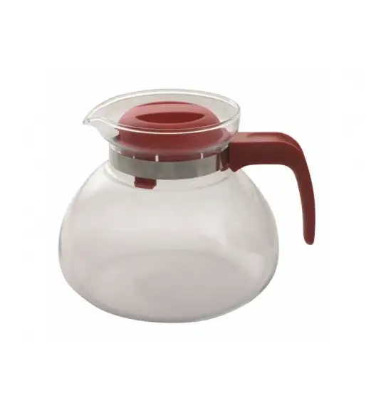 AMBITION VESTA Dzbanek żaroodporny z pokrywką 1,8 l / mix kolorów / 32983