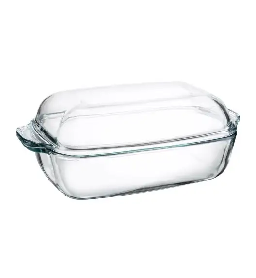 AMBITION EXCELLENT Naczynie żaroodporne z pokrywką / prostokątne 5,3 L / szkło / 32991