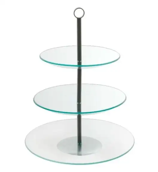 AMBITION LEILA Patera trzypoziomowa 39 x 30 cm / szkło / 69897