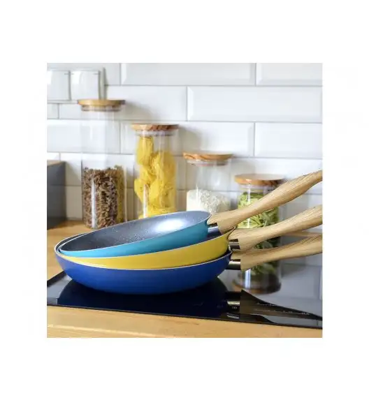 AMBITION NORDIC Pojemnik szklany z bambusowym wieczkiem 1,4 l / styl skandynawski