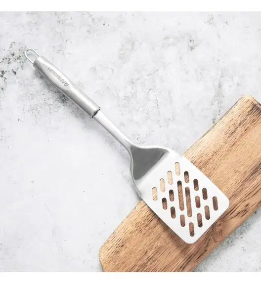 AMBITION IVY Łopatka ażurowa 32 cm / stal nierdzewna