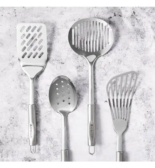 AMBITION IVY Łopatka ażurowa 32 cm / stal nierdzewna