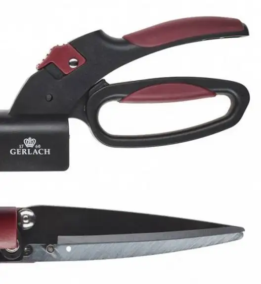 WYPRZEDAŻ! GERLACH OGRÓD NK502 Nożyce do trawy / stal nierdzewna