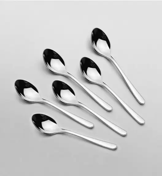 GERLACH Muza Sztućce 6x łyżeczka do herbaty LUZ / połysk