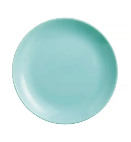 LUMINARC DIWALI TURQUISE Komplet obiadowy 19 el dla 6 os / szkło hartowane