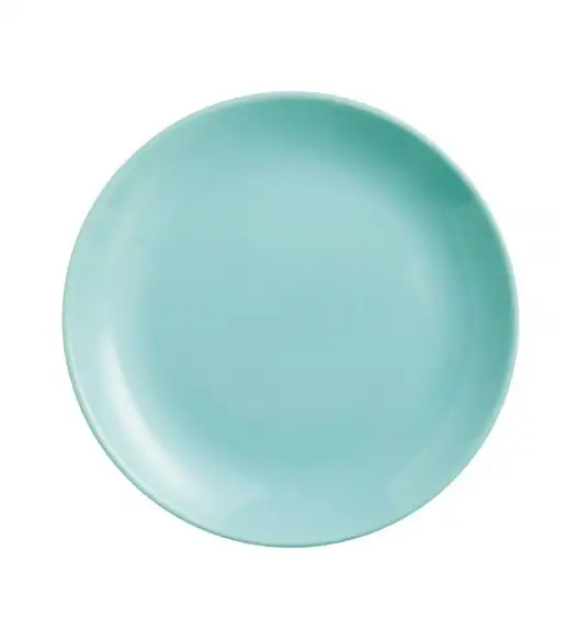 LUMINARC DIWALI TURQUISE Komplet obiadowy 19 el dla 6 os / szkło hartowane