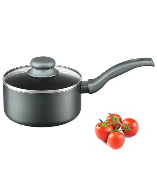 AMBITION GRAPHITE Rondel z pokrywką 16 cm / 1,2 l / aluminium