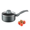 AMBITION GRAPHITE Rondel z pokrywką 16 cm / 1,2 l / aluminium