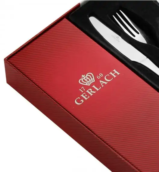 GERLACH TUNEA Sztućce Komplet 30 el / 6 osób / połysk