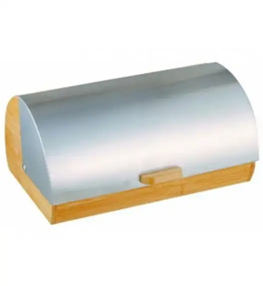 AMBITION GORDON Chlebak stalowy z pokrywą 39 x 28 x 18,5 cm