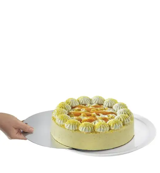 KUCHENPROFI BAKE Taca do przenoszenia ciast ⌀ 28 cm / aluminium / FreeForm