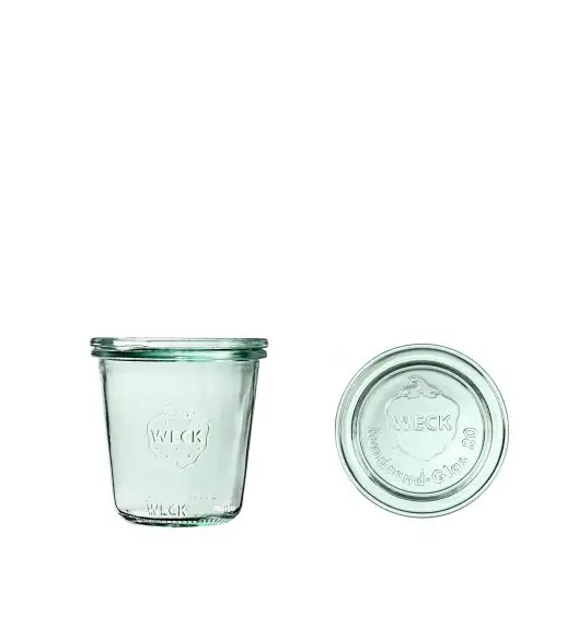 WECK Komplet 6 słoików na przetwory z pokrywką 290 ml