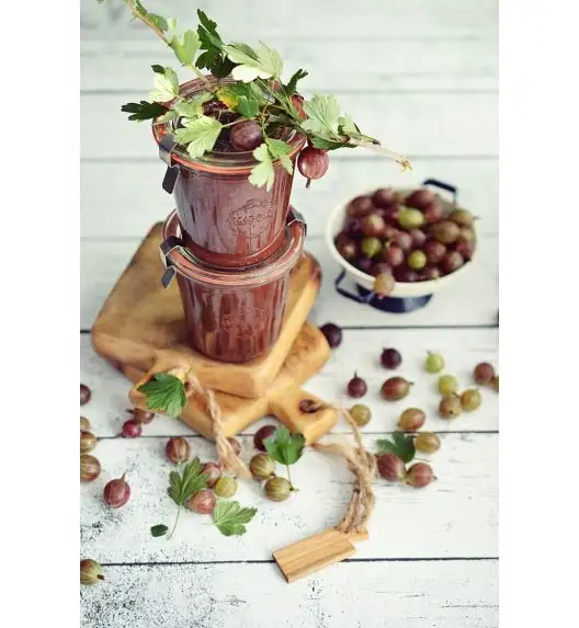 WECK Komplet 6 słoików na przetwory bez pokrywki 290 ml