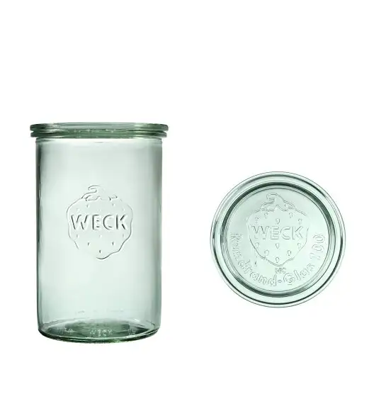 WECK Komplet 6 słoików na przetwory z pokrywką 1,05l