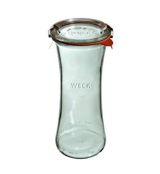 WECK DELI Komplet 6 słoików na przetwory z uszczelką i 2 zapinkami 700 ml