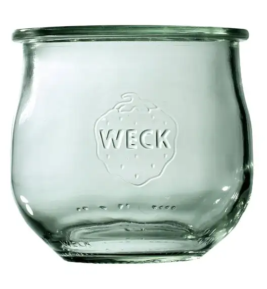 WECK TULIP Komplet 6 słoików na przetwory bez pokrywki 370 ml