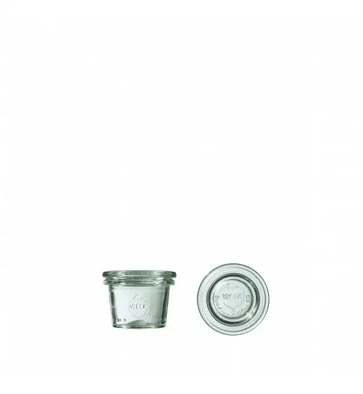 WECK Komplet 12 słoików na przetwory bez pokrywki 35 ml
