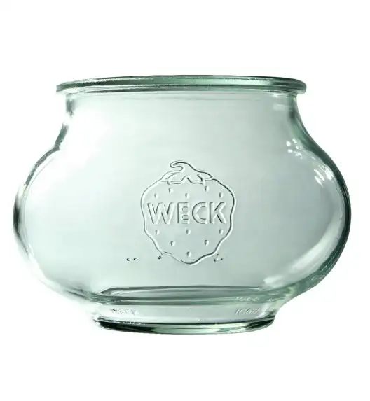 WECK DECO Komplet 4 słoików na przetwory bez pokrywki 1,062l