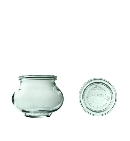 WECK DECO Komplet 6 słoików na przetwory z pokrywką 560 ml