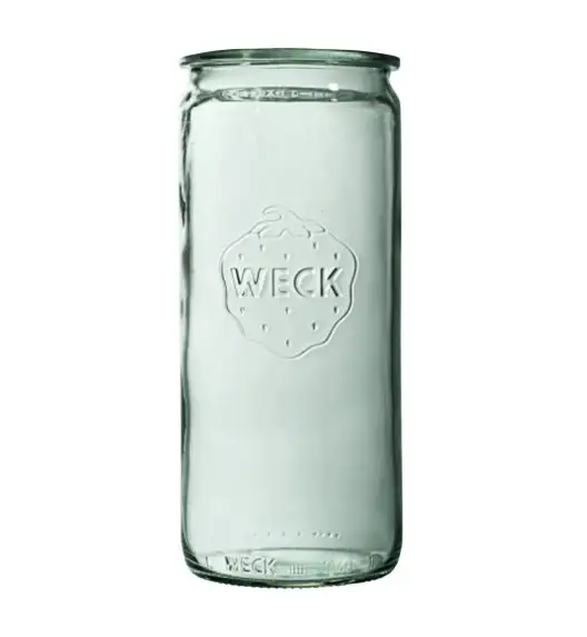 WECK Komplet 6 słoików cylindrycznych na przetwory bez pokrywki 1,59l