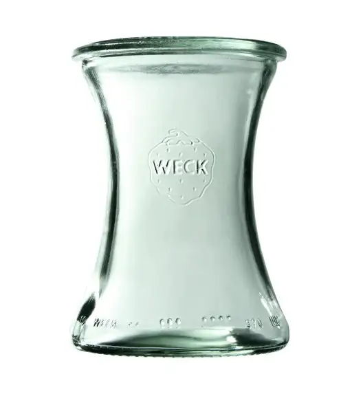 WECK DELI Komplet 6 słoików na przetwory bez pokrywki 370 ml