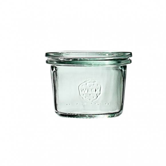WECK Komplet 12 słoików na przetwory bez pokrywki 80 ml 