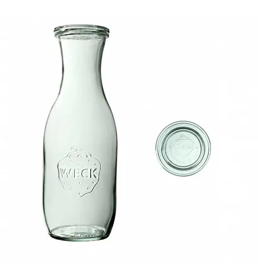 WECK Komplet 6 butelek bez pokrywki 1062 ml 
