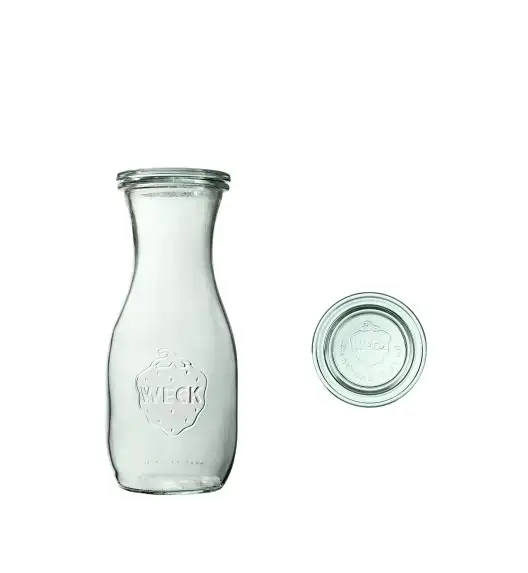 WECK Komplet 6 butelek z pokrywką 530 ml 