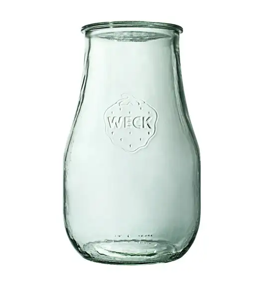 WECK TULIP Komplet 4 słoików bez pokrywki 2,7l