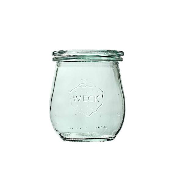 WECK TULIP Komplet 12 słoików na przetwory bez pokrywki 220 ml