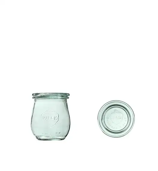 WECK TULIP Komplet 12 słoików na przetwory z pokrywką 220 ml 