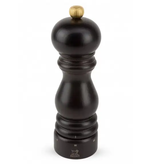PEUGEOT PARIS Młynek do pieprzu 18 cm / czekoladowy / drewno