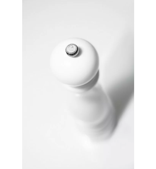 PEUGEOT PARIS Młynek do pieprzu 22 cm / biały lakier / drewno bukowe 