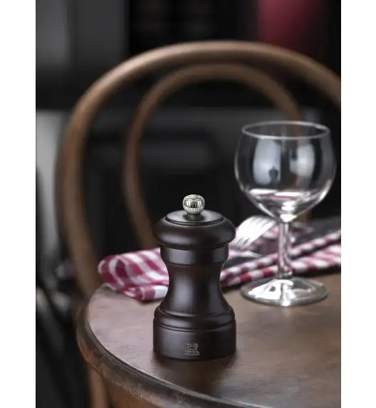 PEUGEOT BISTRO Młynek do pieprzu 10 cm / czarny / drewno