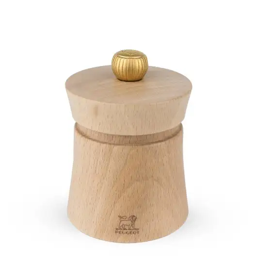 PEUGEOT BAYA Młynek do soli 8 cm / naturalny / drewno